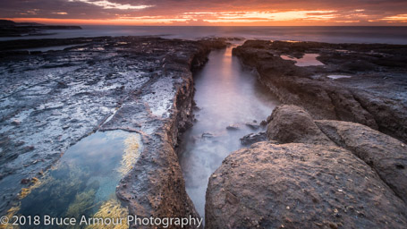 Sunrise at Murramarang National Park